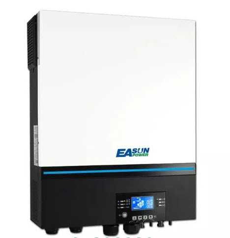 Invertor EASUN SMW 8kW 3 luni folosit Functie Paralel 48V 2xMPPT 120A