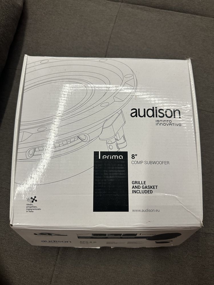 Субуфер Audison APS 8 D 500W пълен комплект