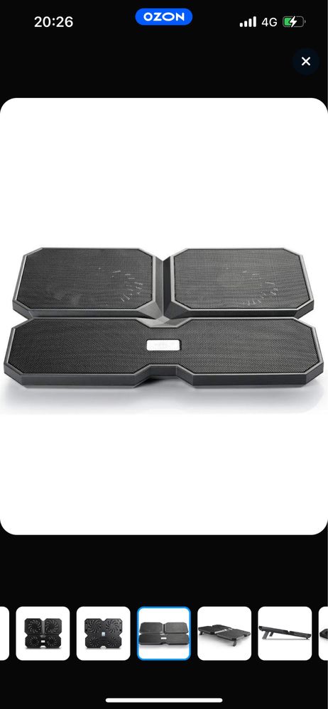 Подставка для ноутбука DEEPCOOL MULTI CORE X6