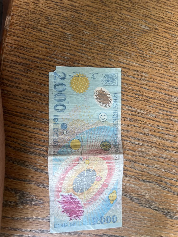 Vand bacnota 2000 lei 1999