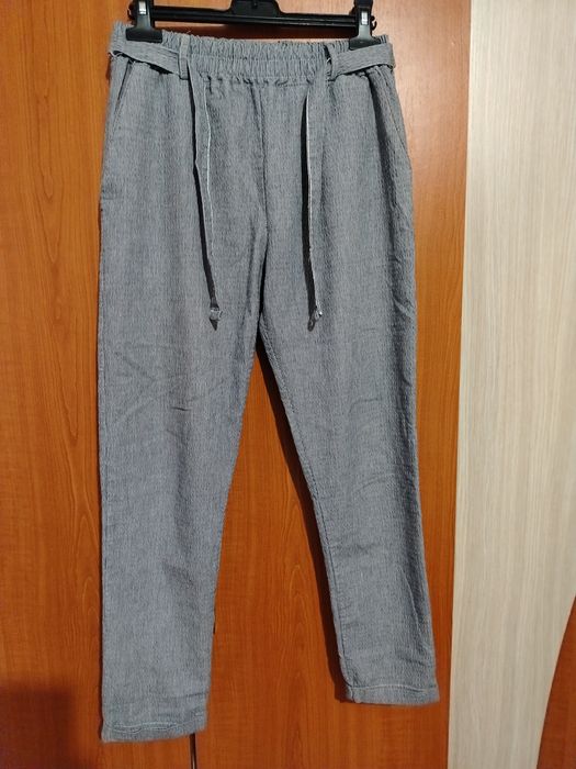 Pantaloni damă cu jnur și buzunare laterale