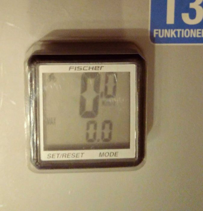 Мини компютър за велосипед с 13 функции. Нов.