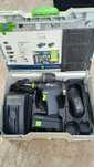 Filetanta festool , 2 baterii,incarcator,cutie,mandrina biti si standa