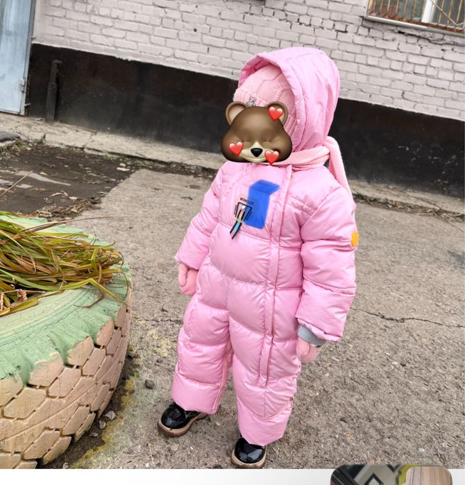 Комбинезон-трансформер зимний