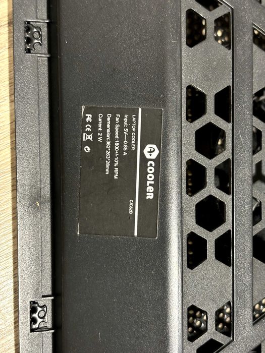 Cooler laptop, 6 ventilatoare, Dual USB