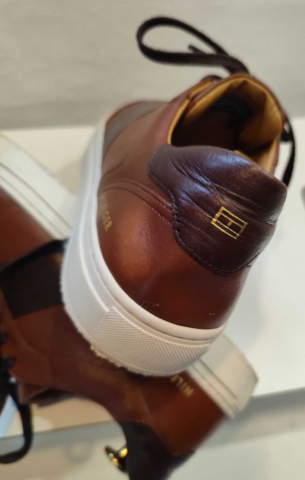 Pantofi sport casual 44 premium Tommy Hilfiger piele naturala moale