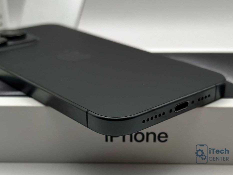 iPhone 15 Pro MAX, 256GB, Black Titanium, КАТО НОВ, 1г. ГАРАНЦИЯ!