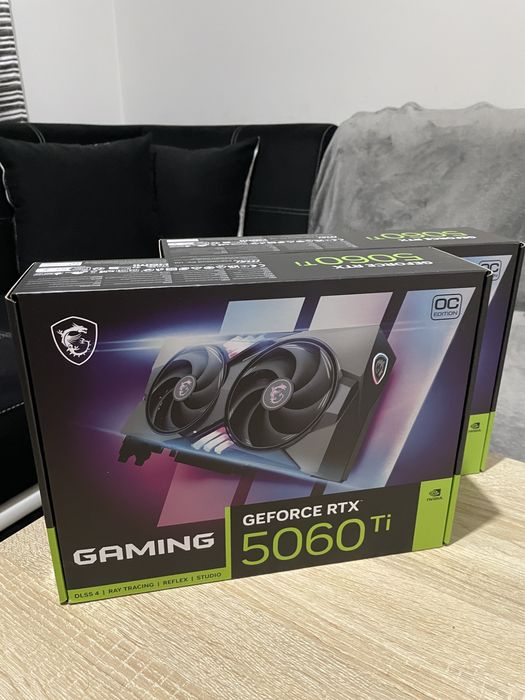 MSI Nvidia GeForce 5060Ti 16GB - чисто нова, неразопакована