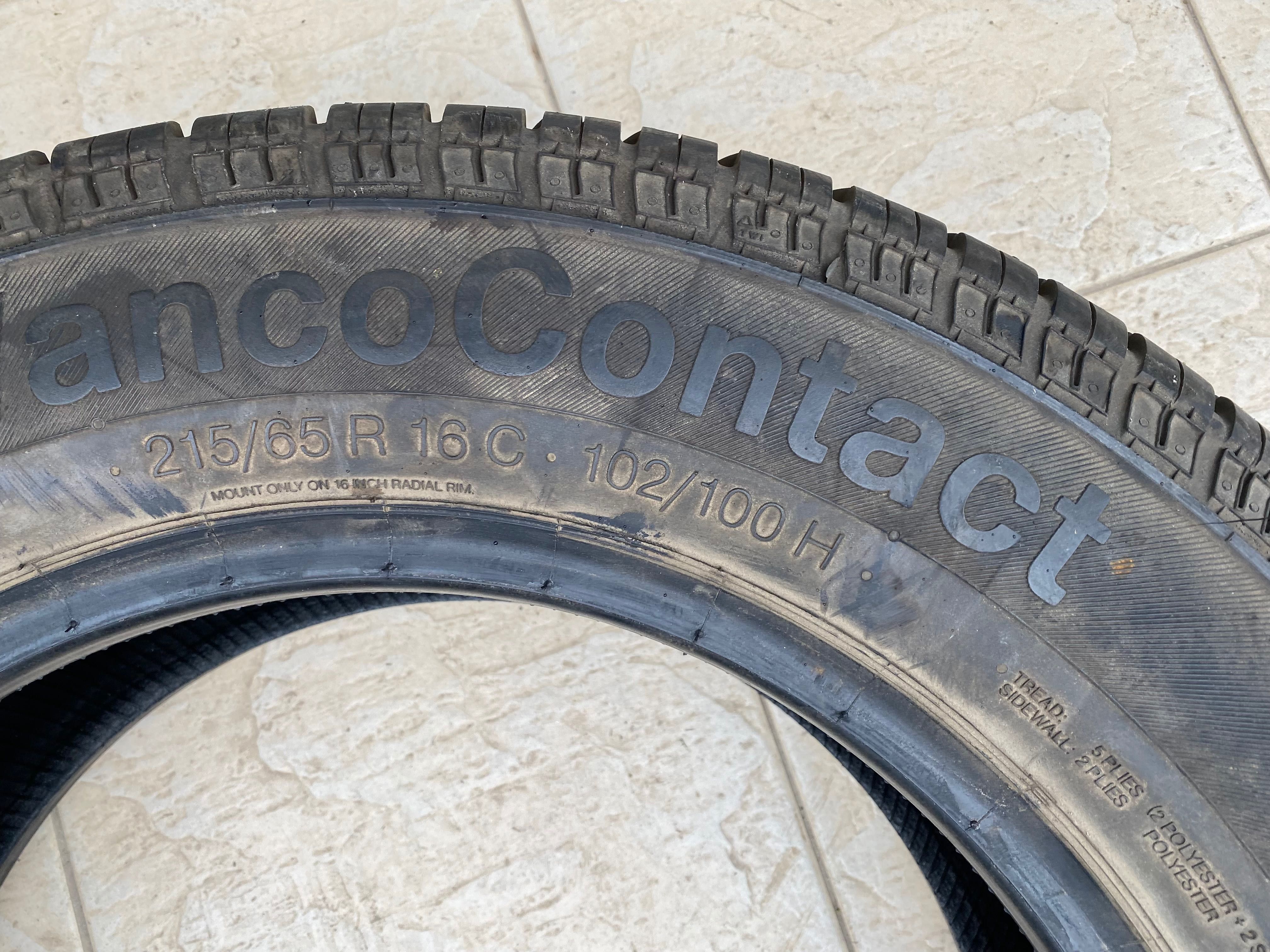 Гума летна бусова гуми 215/65/16 “ 102/100H Continental VancoContact