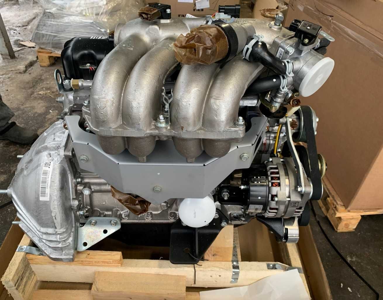 Двигатель УМЗ-4216 Евро-3 чугунный блок