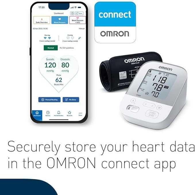 OMRON X4 Smart HEM-7155T-ESL Aпарат за измерване на кръвно налягане