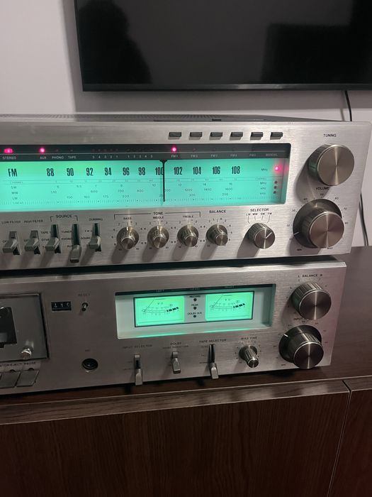 Amplituner si deck ITT