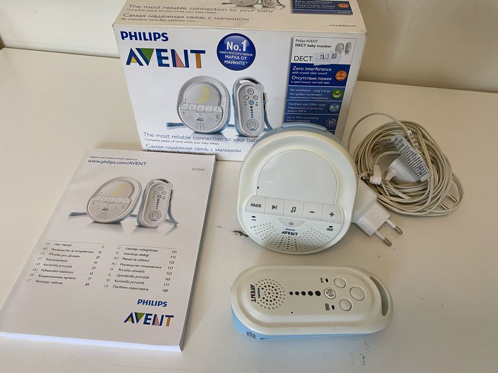 Бебефон Philips Avent SCD 505