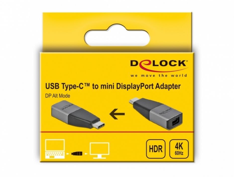 Vand adaptor mini display port la usb c dlock 3.2 gen 1