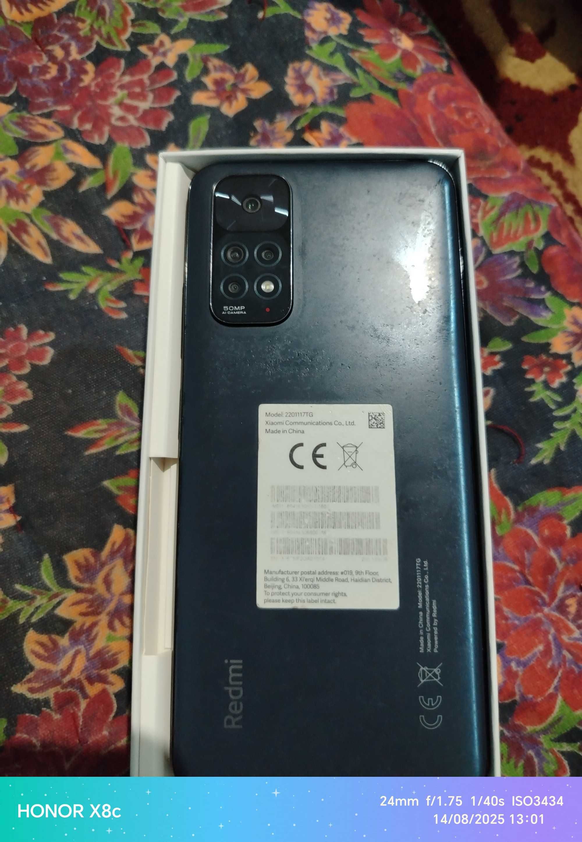 Redmi note 11 2022 yil olingan