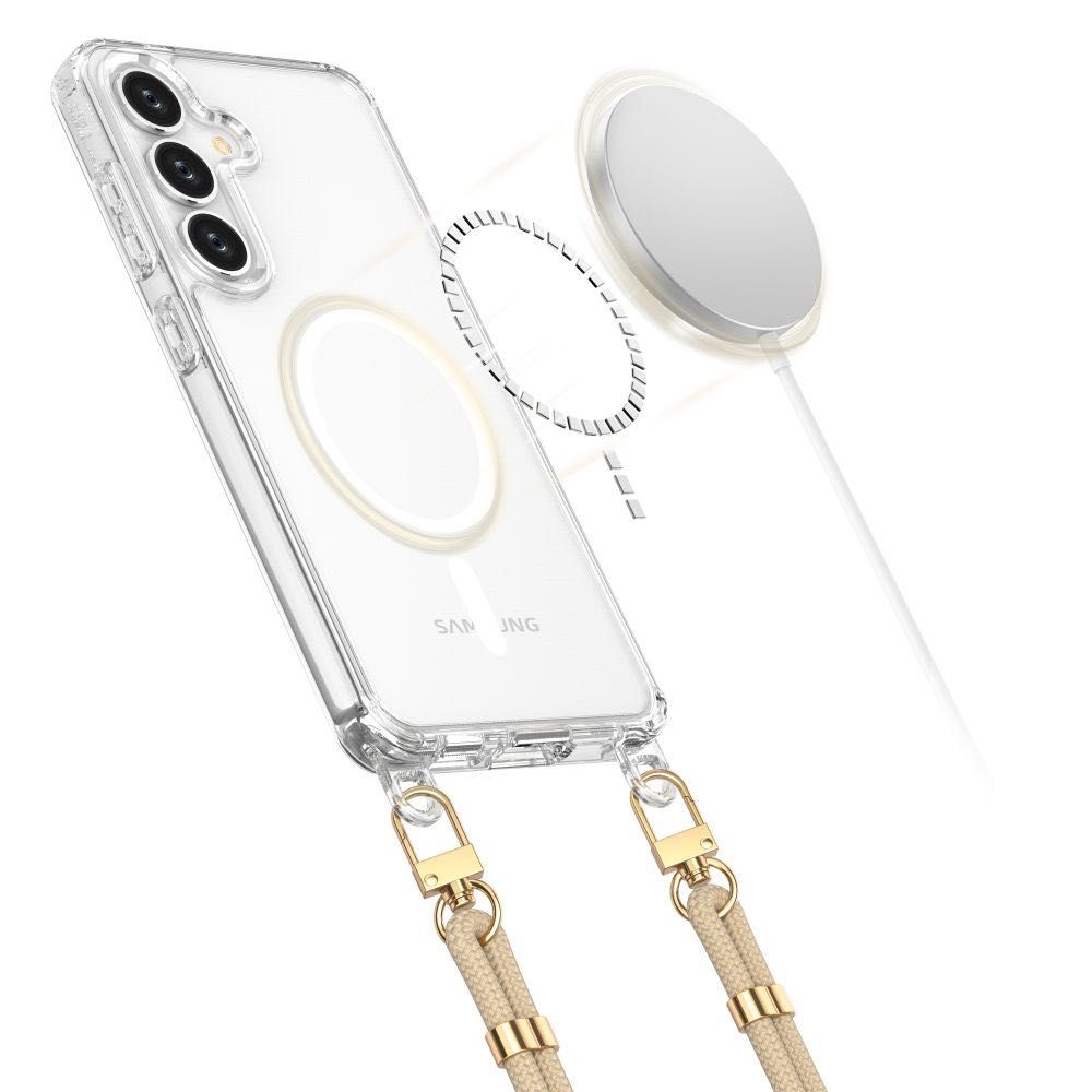 Прозрачен калъф с връзка Magsafe-PROTECT за Samsung Galaxy S25/Ultra