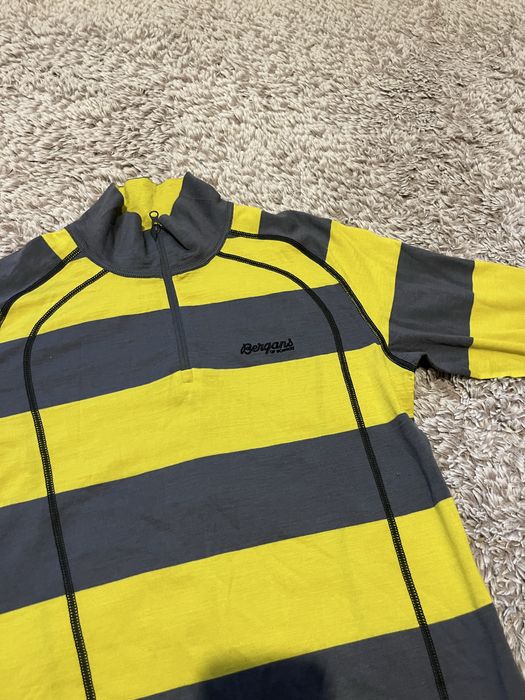 Bergans of Norway Fjellrapp Half Zip-мъжка блуза мерино