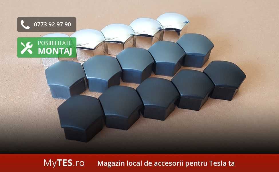 Set 20 capace prezoane jante - Tesla Model S / 3 / X / Y