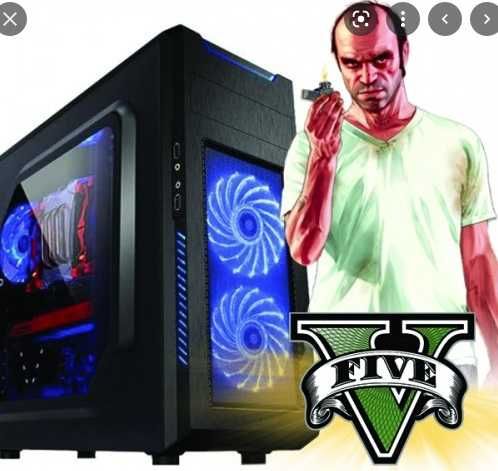 Pc Gaming cu rx 580  ,Fortnite, pubg, counter , gta 5 ,  procesor i5