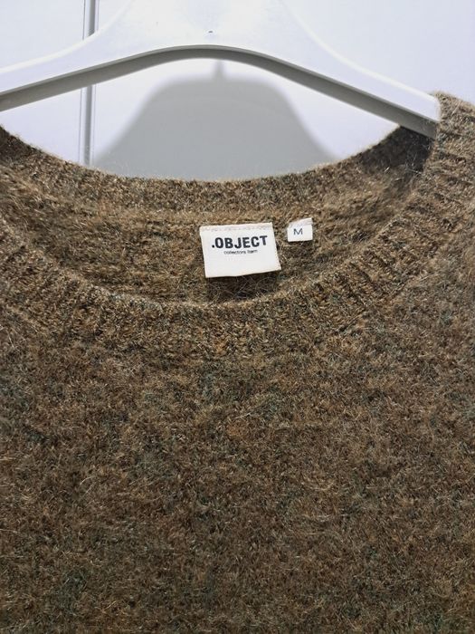 Object пуловер с вълна и мохер р-р М