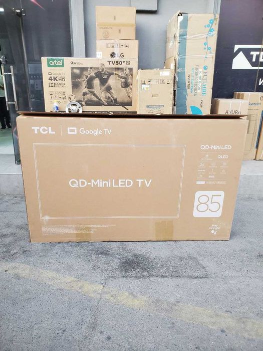 Телевизор TCL 55\65 QD-MiniLED\ LED 4K Google TV доставка бесплатно