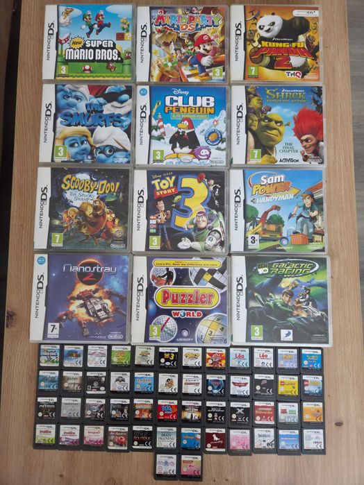 Pachet jocuri Nintendo 3ds și Nintendo Ds