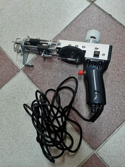 Pistol electric de tăiat covoare, mașină de țesut