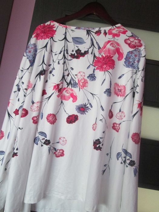 bluza cu flori extralarge dame