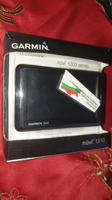 GARMIN Nuvi 1300series,4,3инча дисплей +SD карта памет с карти-140лв
