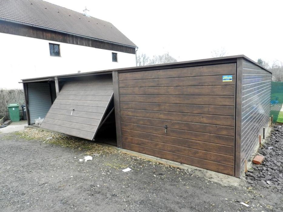 Garaj modular pe structura metalica