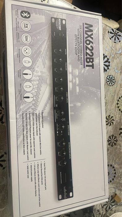 MC662BT mixer studio