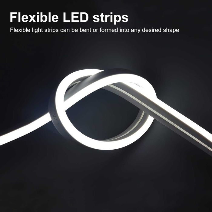 EXTRASTAR LED водоустойчива лента неонова 5 метра 12V 120 светодиода
