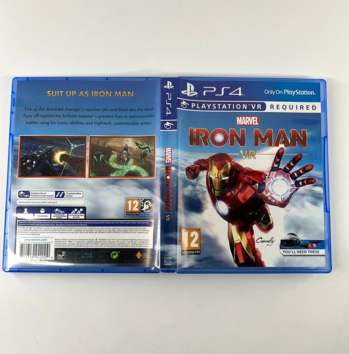 Игра за ВР Marvel's Iron Man VR - PS4 Game пс4 пс5 playstation 4