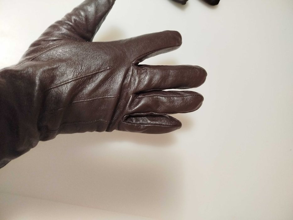 Manusi piele maro