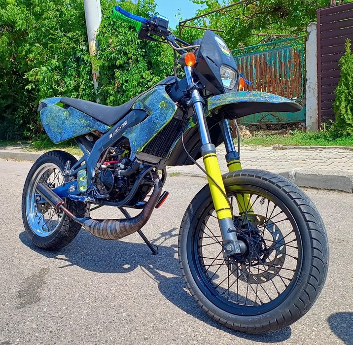 PitBike Enduro strada circuit Derbi Senda 2014 88cc schimb cu ATV