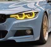 Bmw drl/angel eye galben csl style
