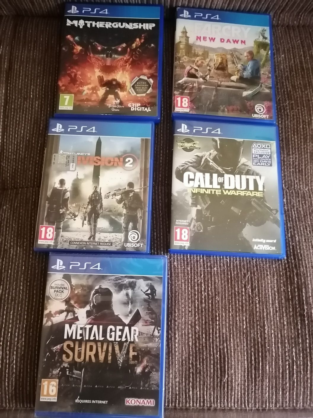 Joc consola ps4 Mothergunship call of duty metal gear survive far cry