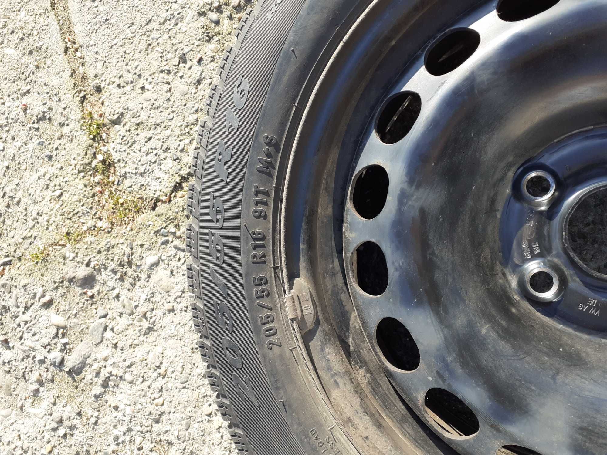 Jante tabla Vw 6 1/2Jx16H2cu anvelope de iarna Pirelli