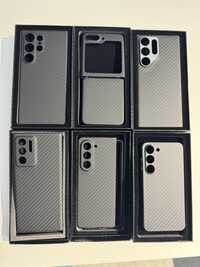 Husa Kevlar 100% Samsung S21 S22 S23 S24 Ultra ,Z Fold 4 5, Z Flip 5 6