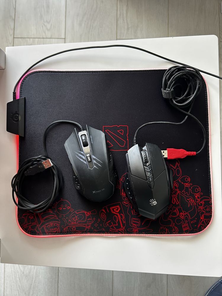 Mouse gaming mousepad iluminat