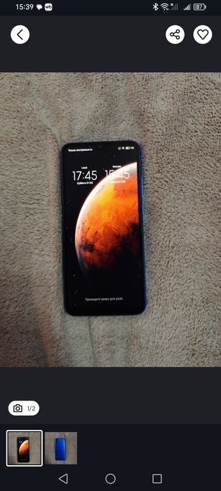 Redmi 9a состояние нормальное Gb 64