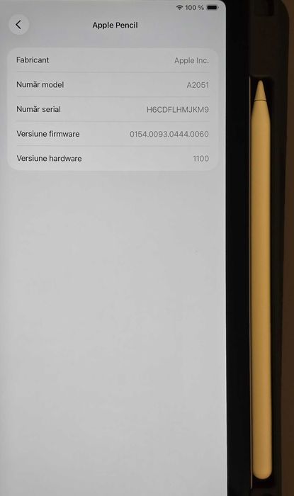 Apple Pencil 2, original, iPad Pro 12.9", 11", Mini, Air