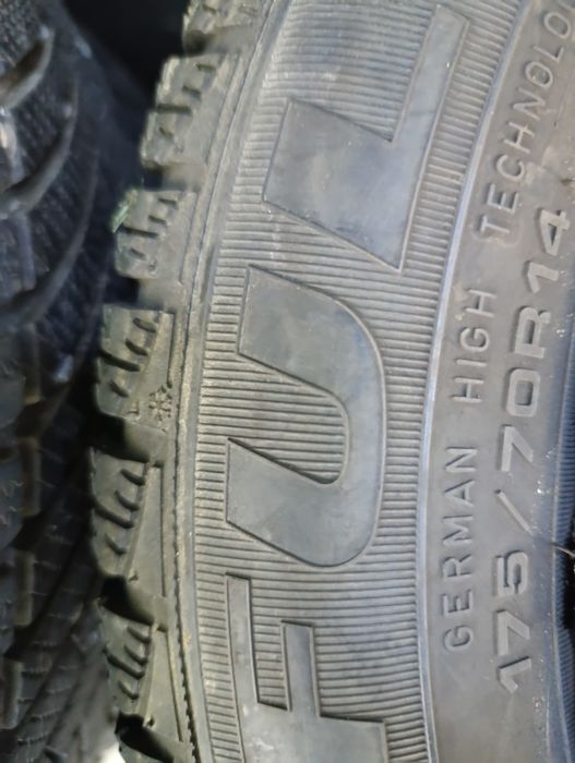 Set roti iarna M+S Hyundai i20 i10 175 70 R14 cu senzori presiune