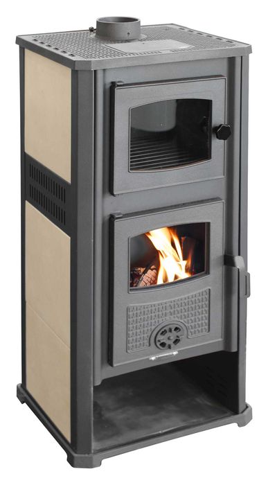 Semineu (Soba) pe lemne Fornello Roma G Ivory 11-13 kW