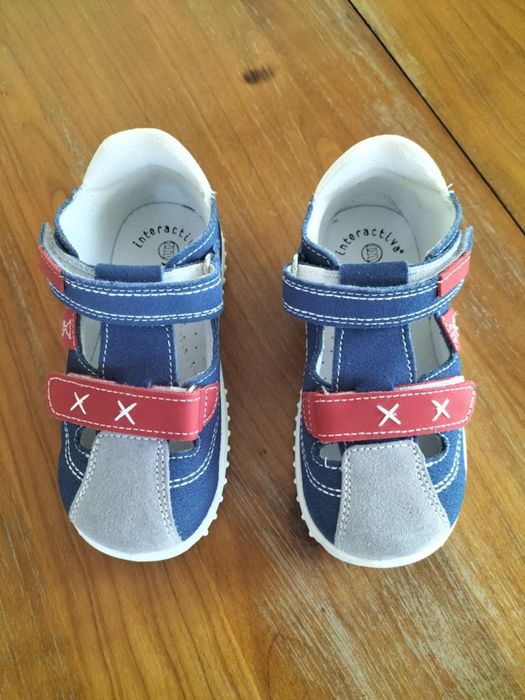 Sandale piele Melania marimea 24 int. 16 cm