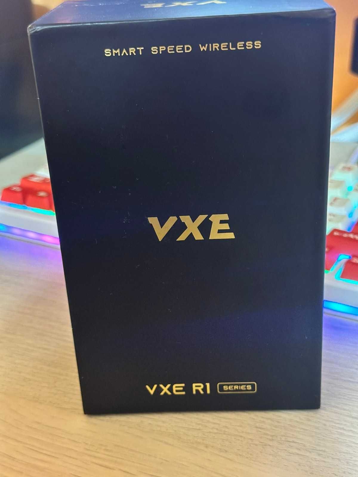 Гейминг мишка VXE - Dragonfly R1 Pro Max 1K, оптична, безжична, черна