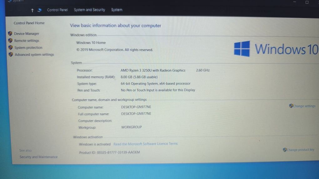 Lenovo ideapad 3 15ada05  ЗА ЧАСТИ