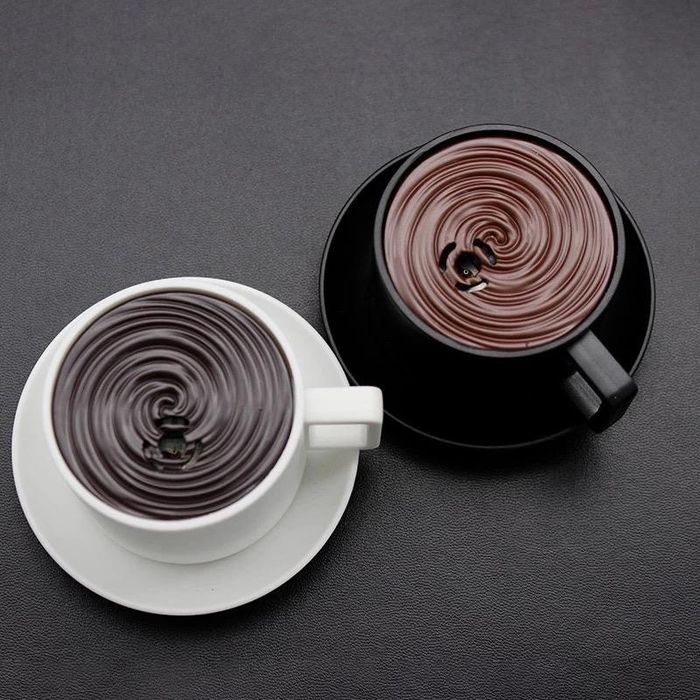 Ceasca de cafea bricheta reincarcabila