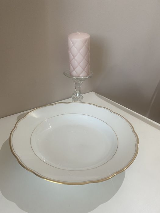 Баварски порцелан със ЗЛАТЕН кант! 12 броя! ЦЕНА:140ЛВ