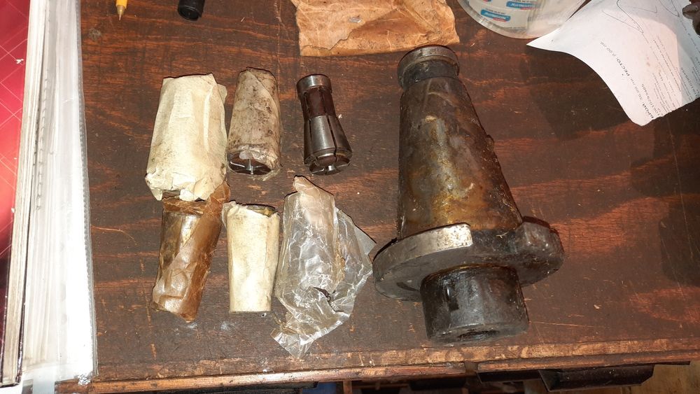 Цангов патроник ИСО50+Цанги(3-8)(6-16)